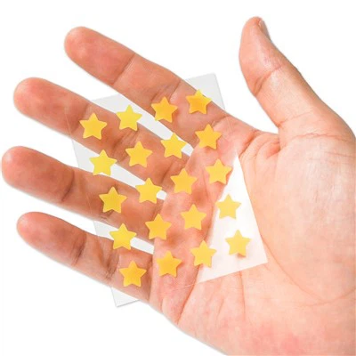 أغطية ZIT النجمة اللطيفة Hydrocolloid للوجه